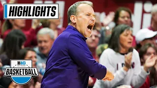 Northwestern at Indiana | Highlights | Big Ten Men's Basketball | 1/8/2023