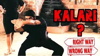 ARE YOU LEARNING KALARIPAYATTU, THE RIGHT WAY?