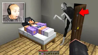 It Loves To Watch You Sleep in Minecraft... (Scary)