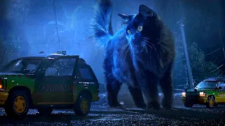 Jurassic Park but with a Cat
