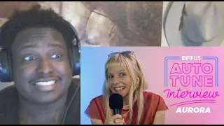 This Was Hilarious / Aurora is doing the Auto-Tune Interview | DIFFUS (reaction)