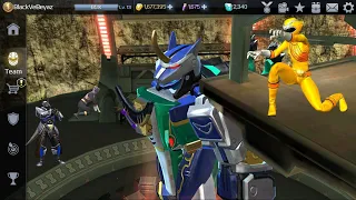 Wild Force Predazord and Wild Force Yellow Ranger Taylor Earhardt Power Rangers Legacy Wars