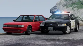 Epic Police Chase Crash & Fail Compilation #40 - BeamNG Drive