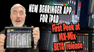 New Behringer MX Mix - first look at the new Beta