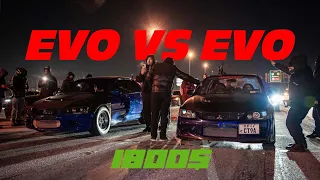 EVO 8 VS EVO 8 | STREET RACE!!! $1800$POT