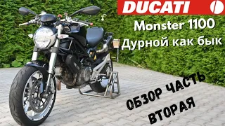 Ducati Monster 1100-Дурной как бык. За рулём (обзор часть вторая).