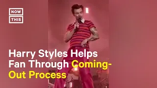 Harry Styles Pauses Concert to Help Fan Come Out to Parents