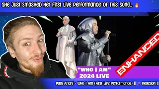 Putri Ariani - Who I Am (First Live Performance 2024) || Reaction || This Is Just The Start 😮‍💨…