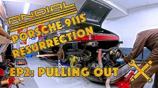 BUDGET Porsche 911S DIY How To Remove Engine & Transmission