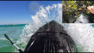 Ep 23 - Packraft paddling a tropical creek and mangrove lagoon into the Caribbean Sea, near Havana