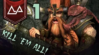 Ангрим Железный Кулак 👊 Карак Кадрин 👊 Warhammer Total War II