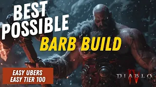 BEST Barbarian Build In Diablo 4 Now Fully OPTIMIZED! Oneshots EVERYTHING In The Game!