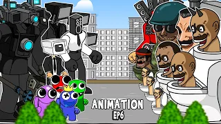 Among Us (Rainbow Friends) VS Skibidi Toilet Army - ANIMATION