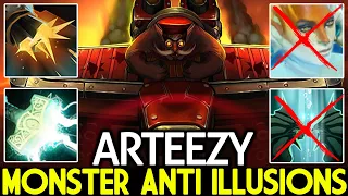 ARTEEZY [Gyrocopter] Anti Illusions with Mjollnir + Flak Cannon Dota 2