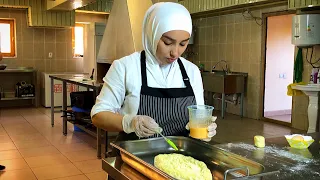 CHEESE CAKE with EGG | KHACHAPURI in ADJARIAN | Uzbek Samsa Kebab | ENG SUB