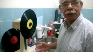 Limpeza rápida disco de Vinil