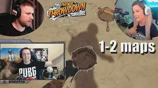 MakataO играет турнир "PUBG Partners Throwdown" 1-2 карты / Сковородки, флешки // tulu, Lillithy