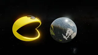 Pacman in Space
