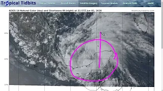 Cristobal a Flooding Threat to Central America and Eventually the Southern U.S.