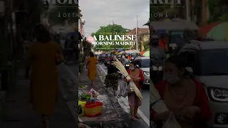 5 kinds of PEOPLE in a BALINESE MORNING MARKET 🇮🇩