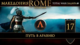Македония в Total War: Rome [#17] Путь в Аравию