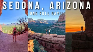 We spent ONE FULL DAY in Sedona, AZ | BEST hikes & top 5 things to do