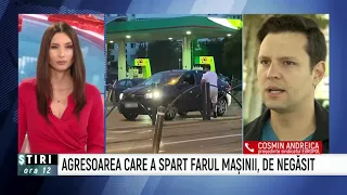 Bărbatul care a atacat un șofer cu crosa de golf, reținut. Femeia cu maceta, de negăsit