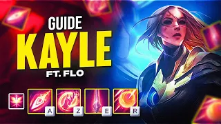 GUIDE KAYLE - BUILD, RUNES & COMBOS💥(Ft Flo - Master OTP)