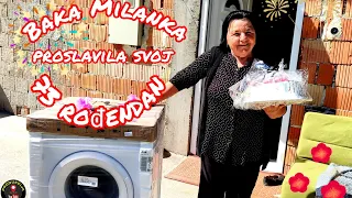 Iznenadili smo baku Milanku za njen  73 rodjendan!!!