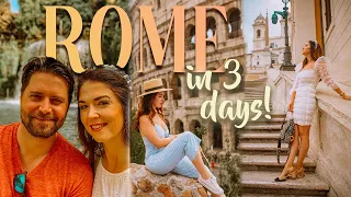 3 DAYS IN ROME TRAVEL VLOG | HOW TO SEE THE BEST OF ROME IN 3 DAYS!