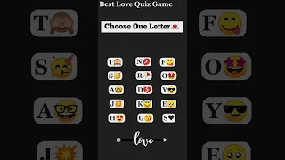 💯Sabse Pahle Apne Name ka First Alphabet Select Karo😘 Choose One Letter💌 Choose One Number #shorts