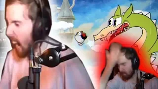 Asmongold LOSES IT While Playing Cuphead