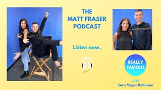 Matt Fraser PODCAST: Matt opens up about family, fame, TV, getting bullied.