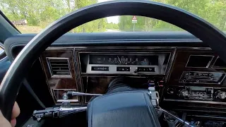1985 Oldsmobile Delta 88 Royale Brougham 307 V8 0-80 mph acceleration test
