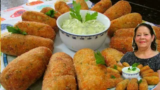 BOLINHO DE BACALHAU FICA SABOROSO IMPOSSÍVEL COMER UM SÓ