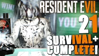 Resident Evil 7 DLC 21 SURVIVAL+ ~ COMPLETE (All 10 Opponents Defeated)