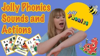 Jolly Phonics Sounds and Actions | 26 Letter Sounds