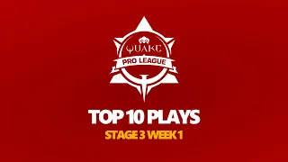 Quake Pro League - TOP 10 PLAYS - 2020-2021 STAGE 3 WEEK 1