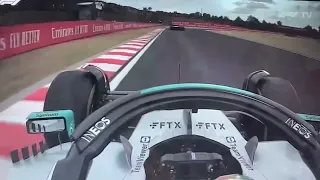 Yuki Tsunoda spins in front of Lewis Hamilton  2022 Hungarian Grand Prix