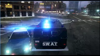 NFS SWAT car chase