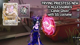 SS Priestess Costume & new Halloween A accessories "Candy Ghost" - Identity V