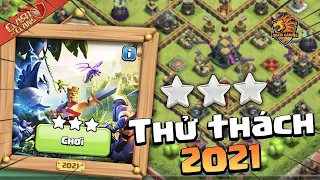 Hướng dẫn đánh 3 sao clash of clan thử thách 2021 - sự kiện clash of clan tròn 10 năm