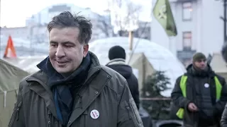 Возвращение Саакашвили на Майдане 17 декабря: шоу абсурда и реальные мотивы