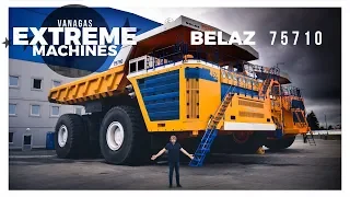 The world's biggest dump truck Belaz 75710 | Vanagas Extreme Machines | with EN subtitles