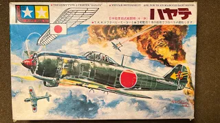 Tamiya 1964 Nakajima Ki-84 Hayate “Frank” Vintage Model Airplane Kit Unboxing and Review