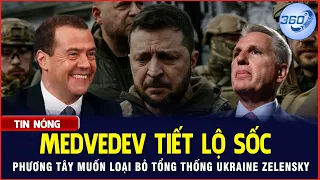 Bản Tin Sáng 22/4: Ông Medvedev Tiết Lộ Sốc: Phương Tây Muốn Loại Bỏ Tổng Thống Zelensky | 360