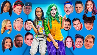 TENTE ESCAPAR DA CAIXA DE 100 BOTÕES MISTERIOSOS DOS YOUTUBERS PARTE 2 - CANAL DA BELINHA