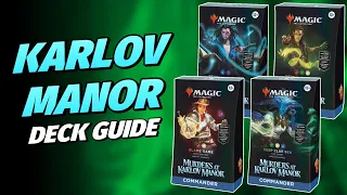 Commander Deck Guide - Karlov Manor Precons