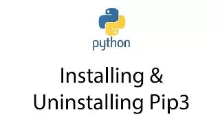 Installing Pip3 & Uninstalling Pip3 (Python 3 Package Manger) for Mac OSx in one line