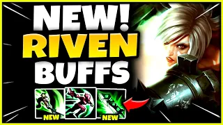 *NEW* RIVEN CAN NOW 1V9 EASIER THAN EVER (NEW RIVEN BUFFS)